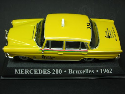 Mercedes 200 - Bruxelas - 1962