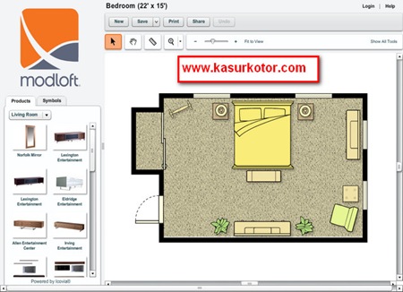 Desain Ruang Rumah on Membuat Desain Ruang Rumah Secara Online    Kaskot   Tips Trik