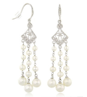 Pearl Chandelier Earrings