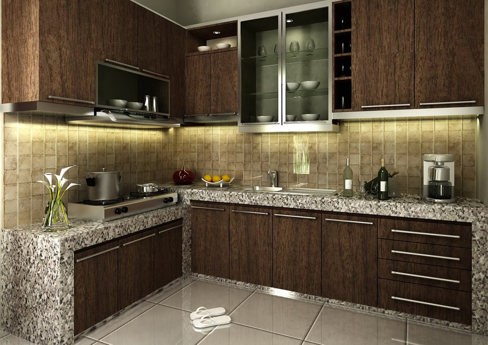 Tips Merancang Kitchen Set Minimalis Modern KITCHEN SET MINIMALIS