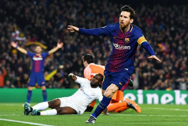 Barca duy trì chuỗi trận thắng cùng với chuỗi ghi bàn của Messi