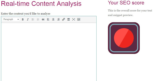 Real-time Content Analysis