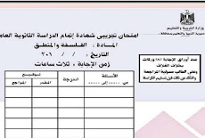 بالاجابات النموذجيه نموذج البوكلت الاول في الفلسفه والمنطق 