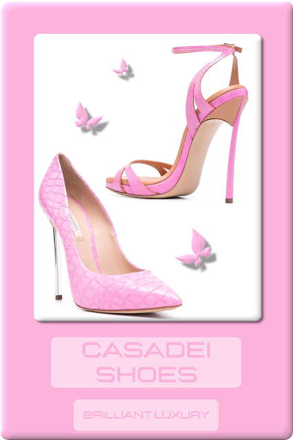♦New Casadei Shoes in Pretty Pink #brilliantluxury