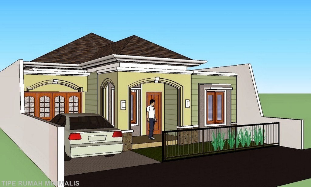 home design interior singapore Rumah  2  Lantai  Atap  Limas 