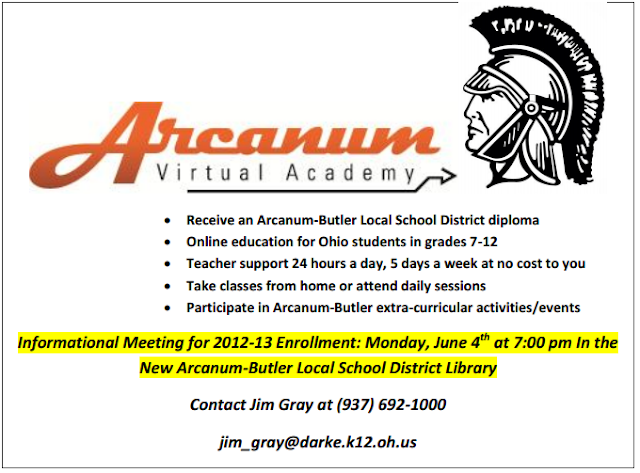 Arcanum Virtual Academy Informational Meeting June 4th