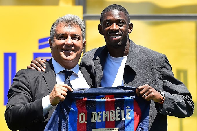 Barça was my dream club since I was little boy-   Ousmane Dembele