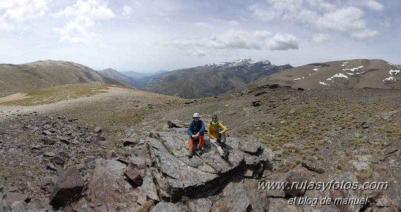 Cerros Trevelez - Granados - Peñón del Muerto I y II - Plaza de los Lobos