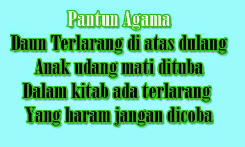 Pantun Agama Islam Terbaru  Webmuara