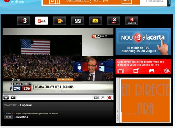en directe ara quart