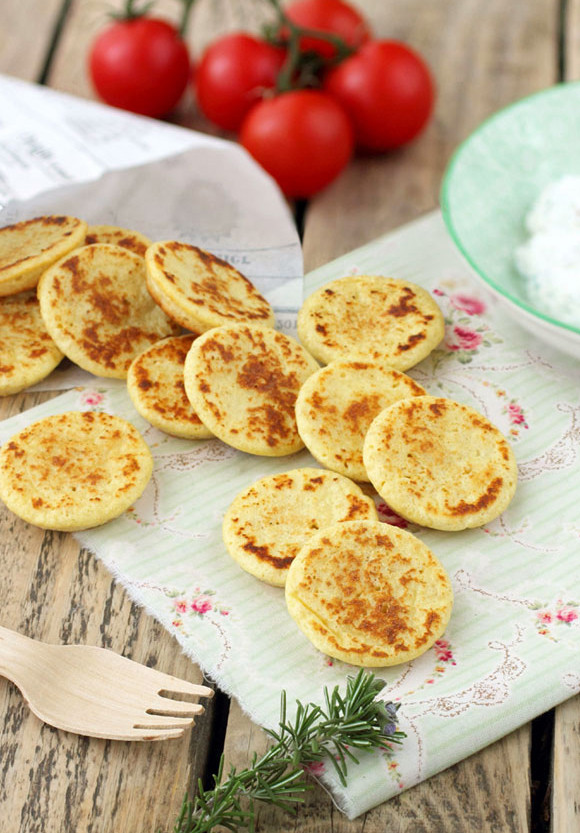  Mini-Blinis Dukan cuits au four