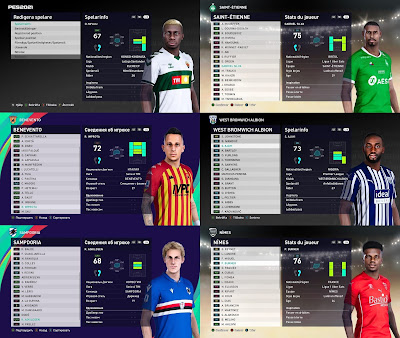 New faces by Unknown Facemaker. This face also works with PES 2021 & PES 2020 PC Version.