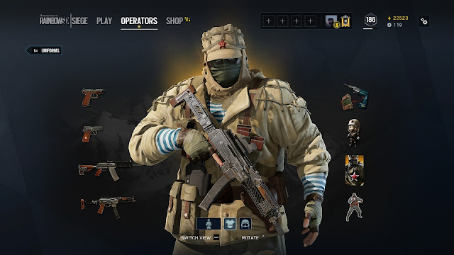 Kapkan Elite - VYMPEL Skin Close-up Tom Clancy's Rainbow Six Siege