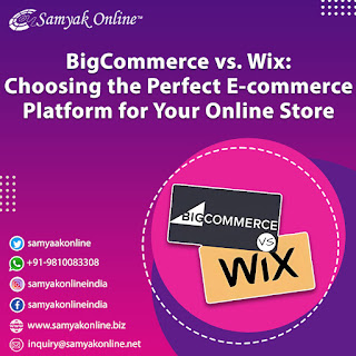 choosing between BigCommerce and Wix