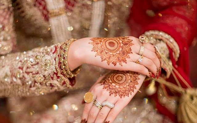 The Alluring Tikiya Beautiful Bridal Mehndi Design 2020