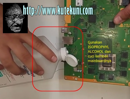 [PS4 - TUTORIAL] CARA MENCABUT PORT HDMI PS4 MENGGUNAKAN HOTAIR (BLOWER)