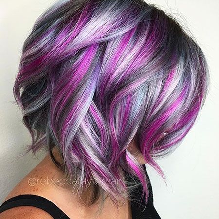 cute short hairstyles and color for fall 2018