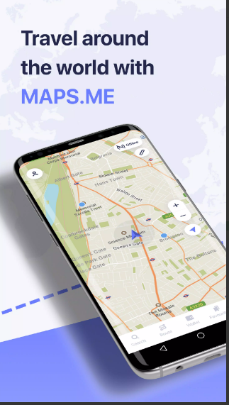 MAPS.ME Offline maps GPS Nav MOD + APK for Andriod