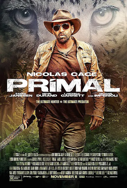 Sinopsis Film Action Primal (2019) - Nicolas Cage, Famke Janssen