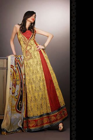 Asim Jofa Fashion Party Wear Dress