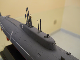 modelismo naval de submarinos : submarino nuclear ruso akula II