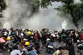 Myanmar protests