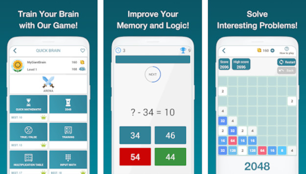 Quick Brain: Μία «τέλεια» εφαρμογή για την εξάσκηση του μυαλού