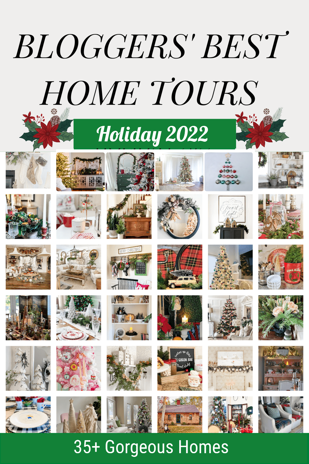 Bloggers' best Christmas home tours
