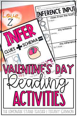 Valentines Day Reading Activities | Valentines Day Craft | Love Z Read Aloud Activities and Craft