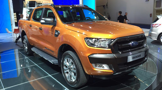 Ford Ranger 2016 trình làng tại Frankfurt