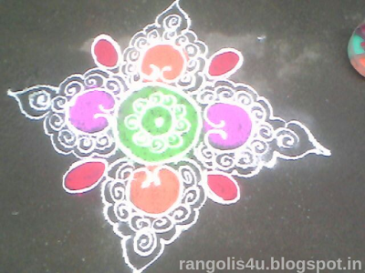 Multi Circle Rangolis