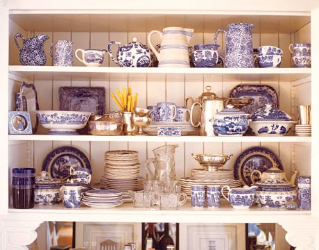 High Street Market Blue Willow China