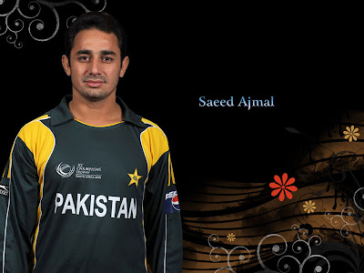 Saeed Ajmal Latest Wallpapers 2012