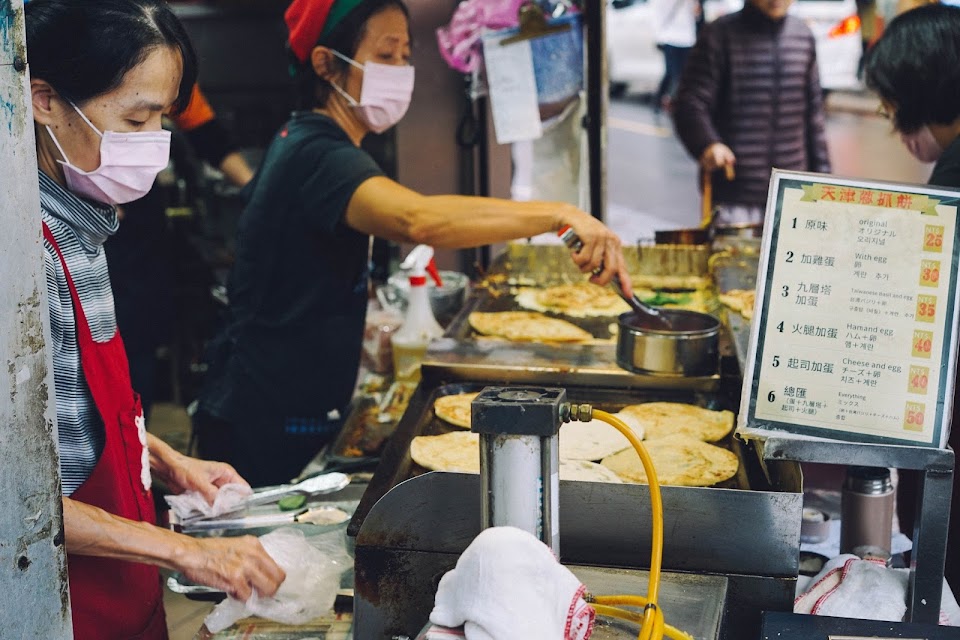 天津蔥抓餅（Tianjin Scallion Pancake）