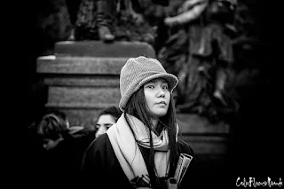 Retrato de Joven mujer con gorra