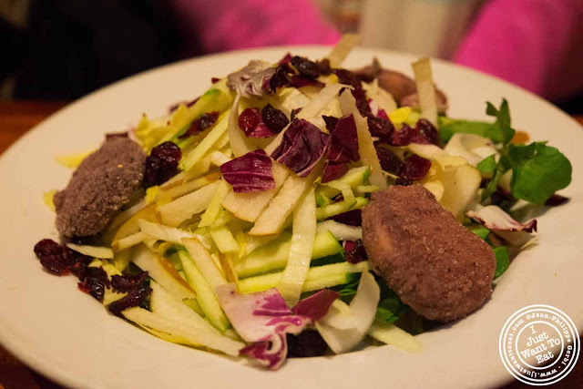 Image of Goat cheese salad at Zuni in Hell's kitchen in NYC, New York