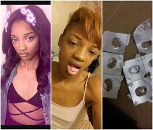 “My time is up, I don’t want to live” – Facebook User DeAsia Symone says as she shares photo of her taking an overdose of drugs