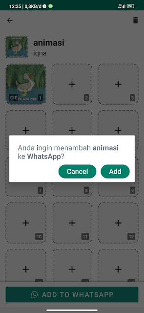 Cara membuat sticker animasi whatsapp