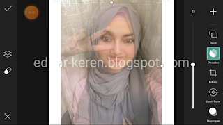 Cara Edit Mata Merem Jadi Melek di PicsArt