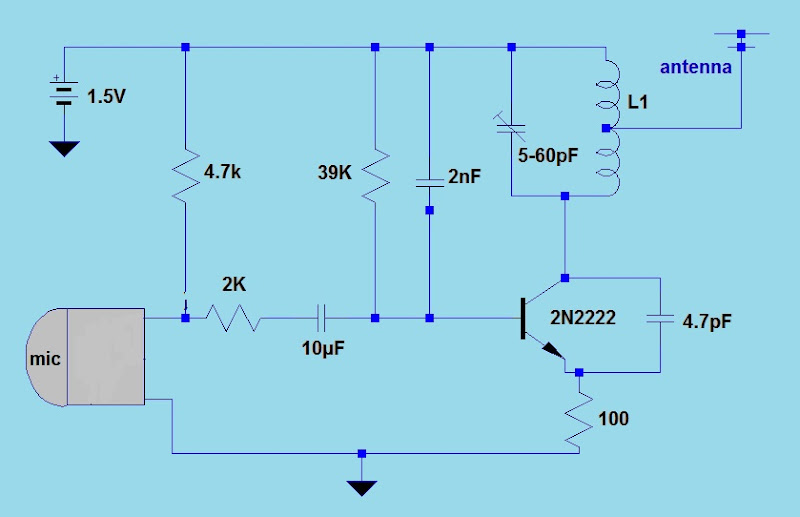1,5V Simple FM Transmitter