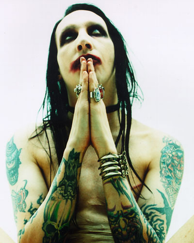 pictures of marilyn manson without. Javascript without being