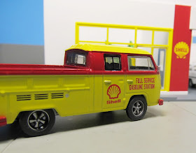 GreenLight   Shell  Volkswagen Type 2 T2 Double Cab Pick-up