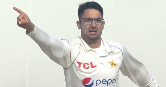 A. Ahmed after took seven wickets.