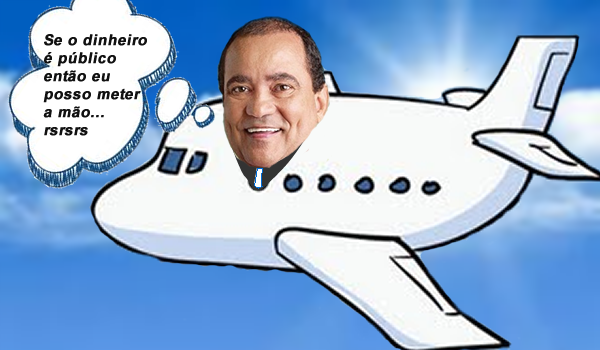 Vicentinho Alves está entre os que gastam 40% a mais  com combustível de avião