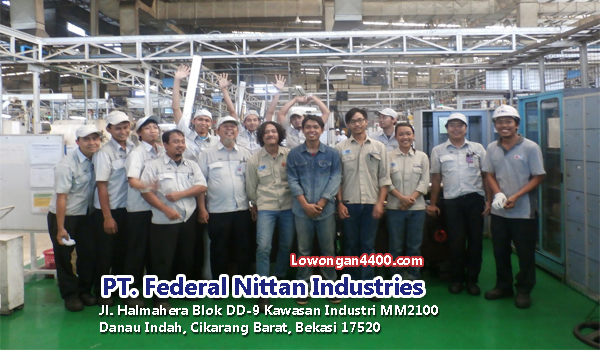 Lowongan Kerja PT. Federal Nittan Industries (FNI) Kawasan 