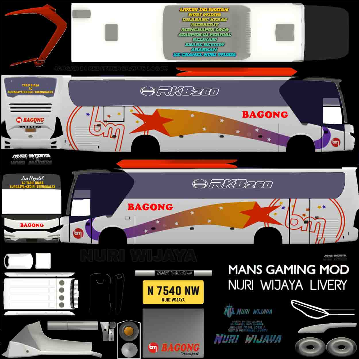 livery bus srikandi rombak sr1