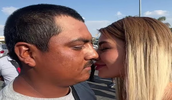 VIDEO: Señores casados aceptan el reto del beso por 5 mil pesos