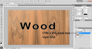 Membuat Wood Text Dengan Photoshop