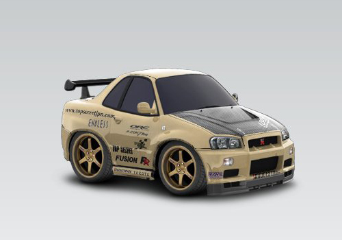 template skyline car town. 1999 Nissan Skyline GT-R (R32)