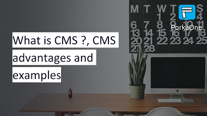 What is CMS ?, CMS advantages and examples